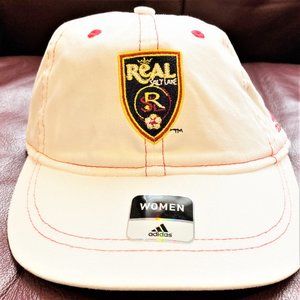 NWT Cap Hat Adidas MLS Real Sal Lake Women 1 size Official